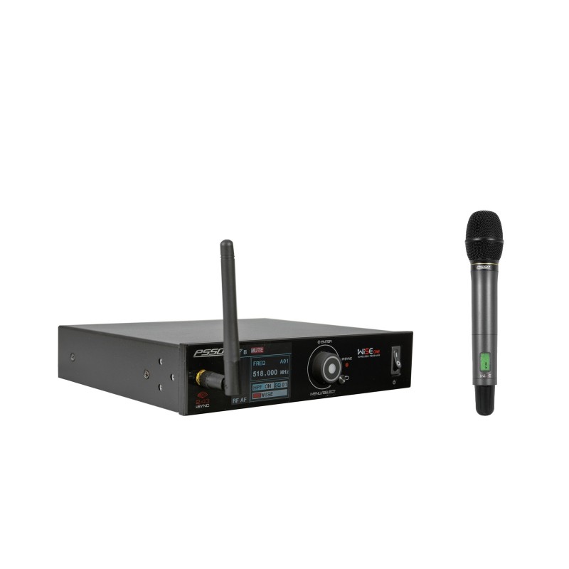 PSSO Set WISE ONE + Con. wireless microphone 518-548MHz